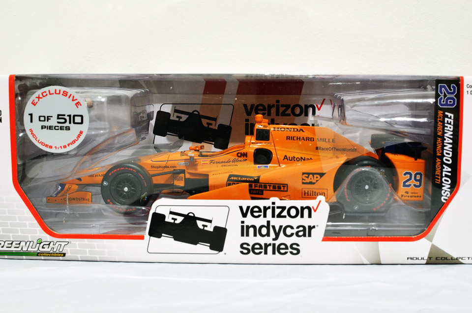 FERNANDO ALONSO 2017 MCLAREN HONDA ANDRETTI DW12
